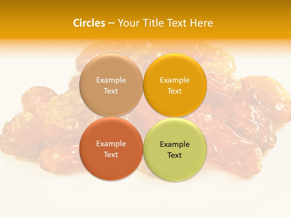 Obst Backzutaten Trockenobst PowerPoint Template