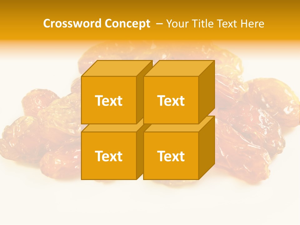 Obst Backzutaten Trockenobst PowerPoint Template