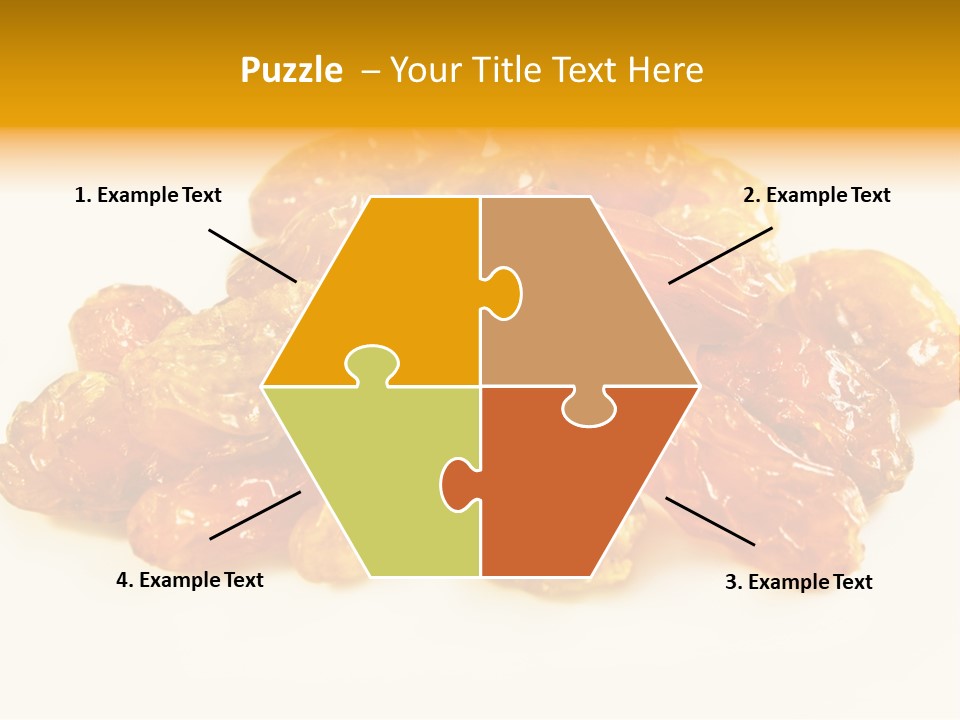 Obst Backzutaten Trockenobst PowerPoint Template