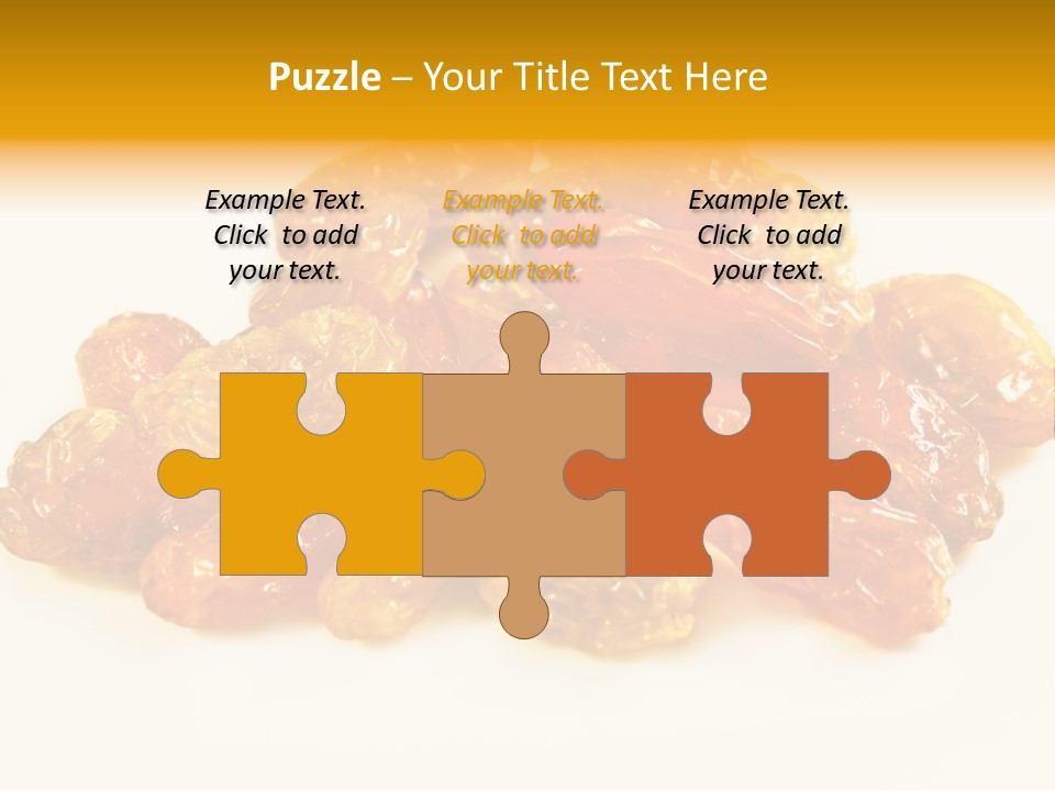 Obst Backzutaten Trockenobst PowerPoint Template