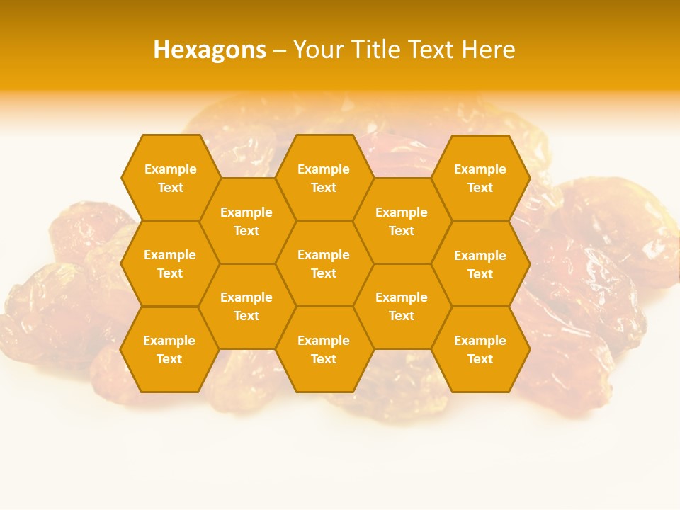 Obst Backzutaten Trockenobst PowerPoint Template