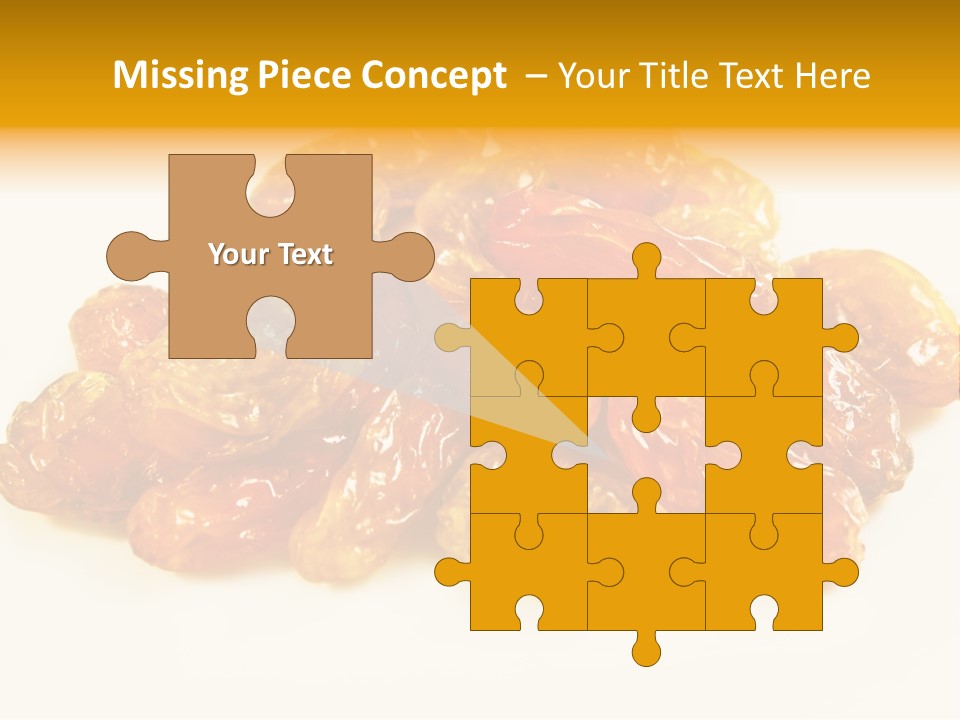 Obst Backzutaten Trockenobst PowerPoint Template