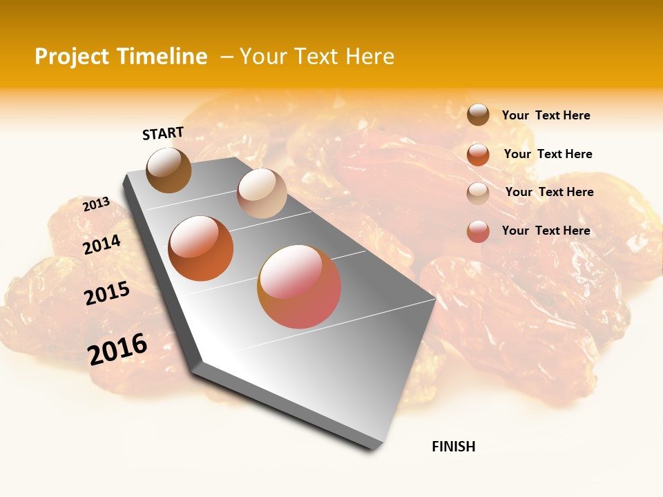 Obst Backzutaten Trockenobst PowerPoint Template