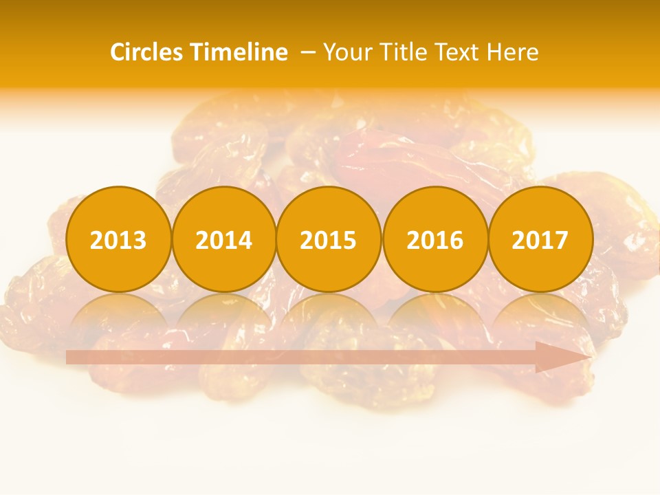 Obst Backzutaten Trockenobst PowerPoint Template