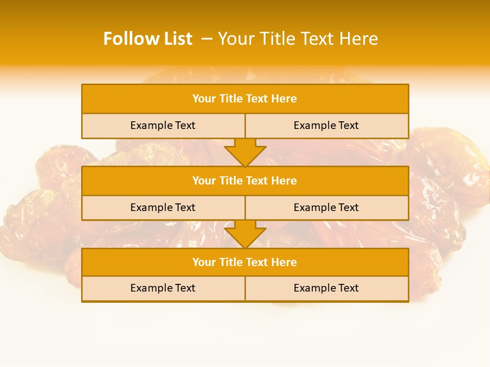 Obst Backzutaten Trockenobst PowerPoint Template