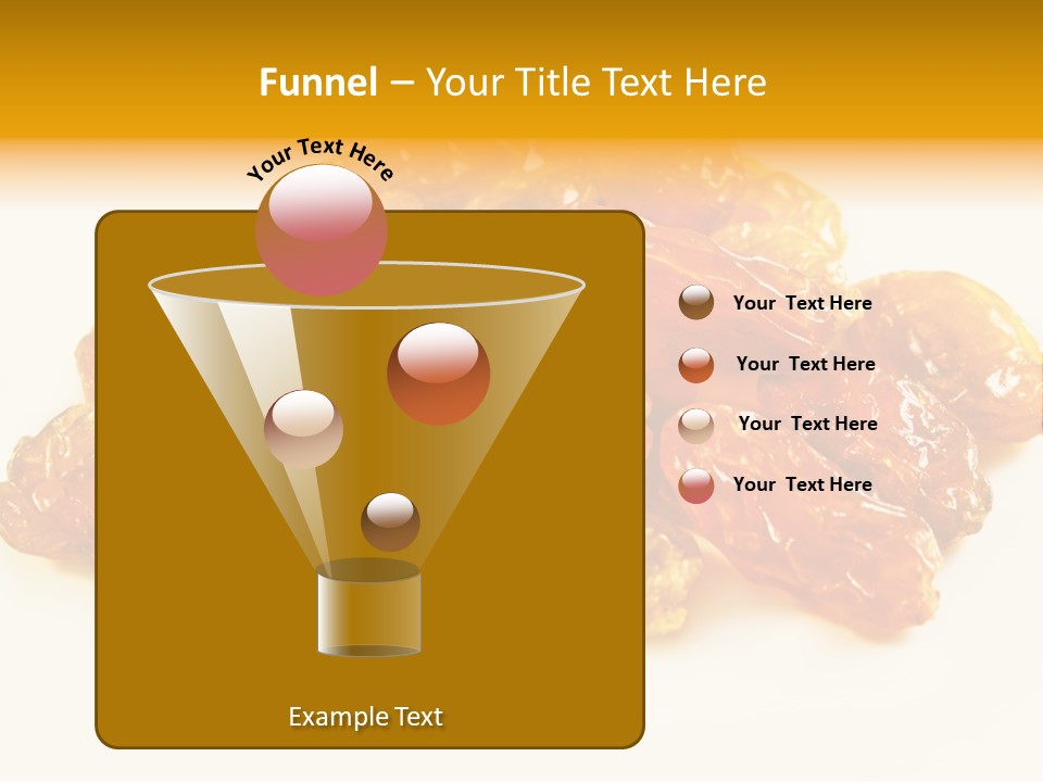 Obst Backzutaten Trockenobst PowerPoint Template