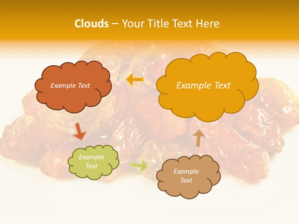 Obst Backzutaten Trockenobst PowerPoint Template