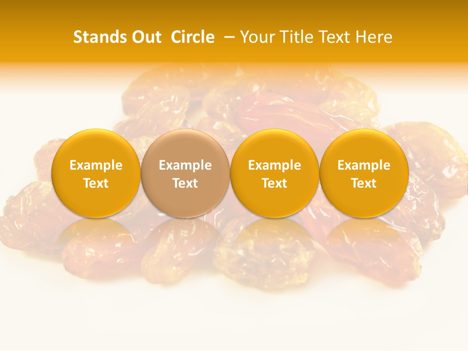 Obst Backzutaten Trockenobst PowerPoint Template