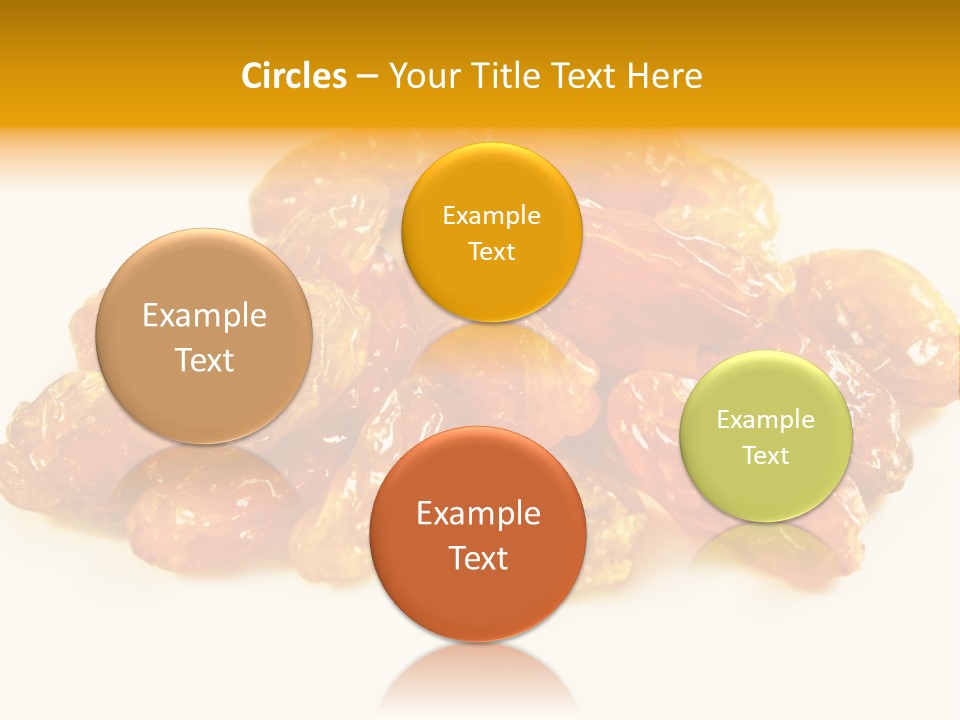 Obst Backzutaten Trockenobst PowerPoint Template