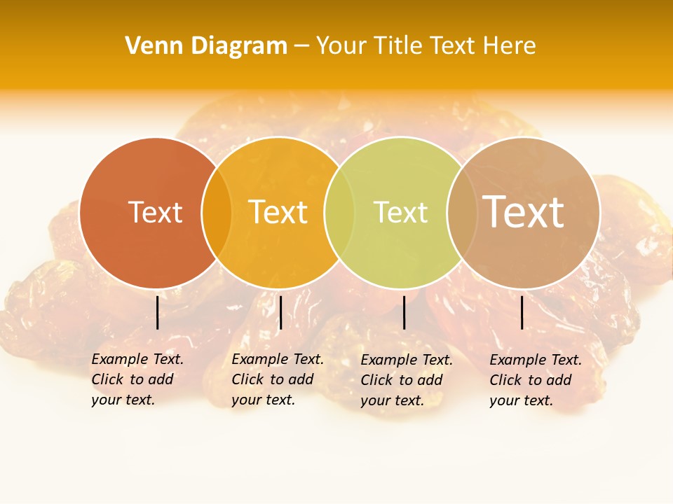 Obst Backzutaten Trockenobst PowerPoint Template