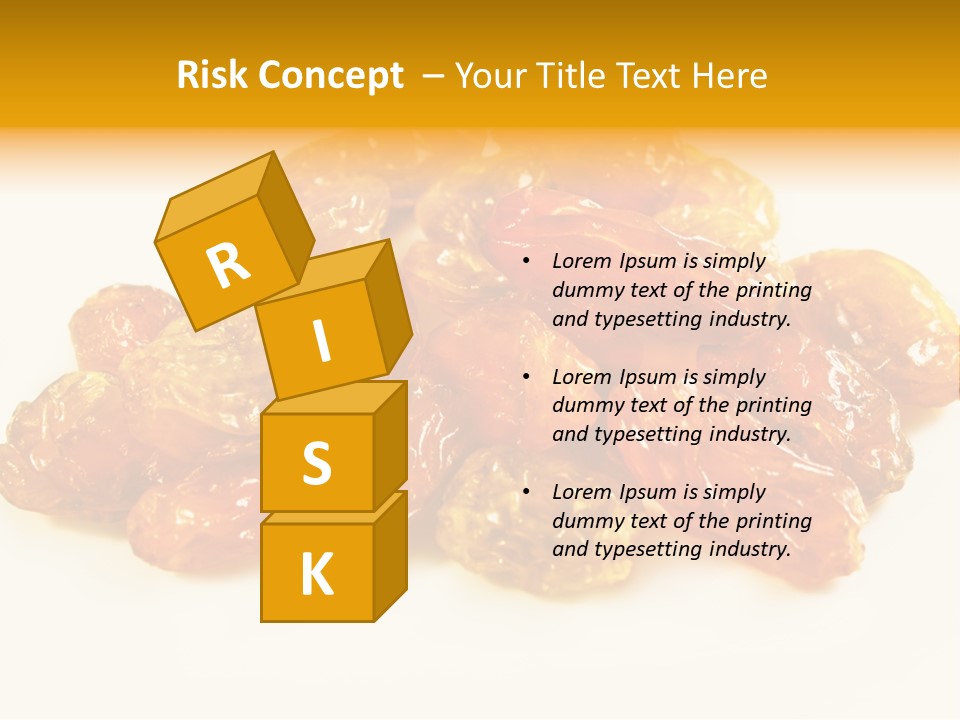 Obst Backzutaten Trockenobst PowerPoint Template