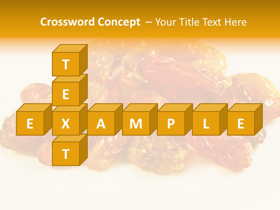 Obst Backzutaten Trockenobst PowerPoint Template