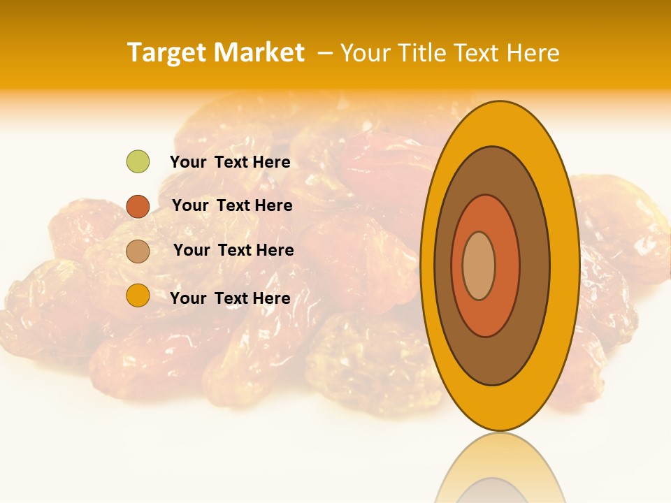 Obst Backzutaten Trockenobst PowerPoint Template