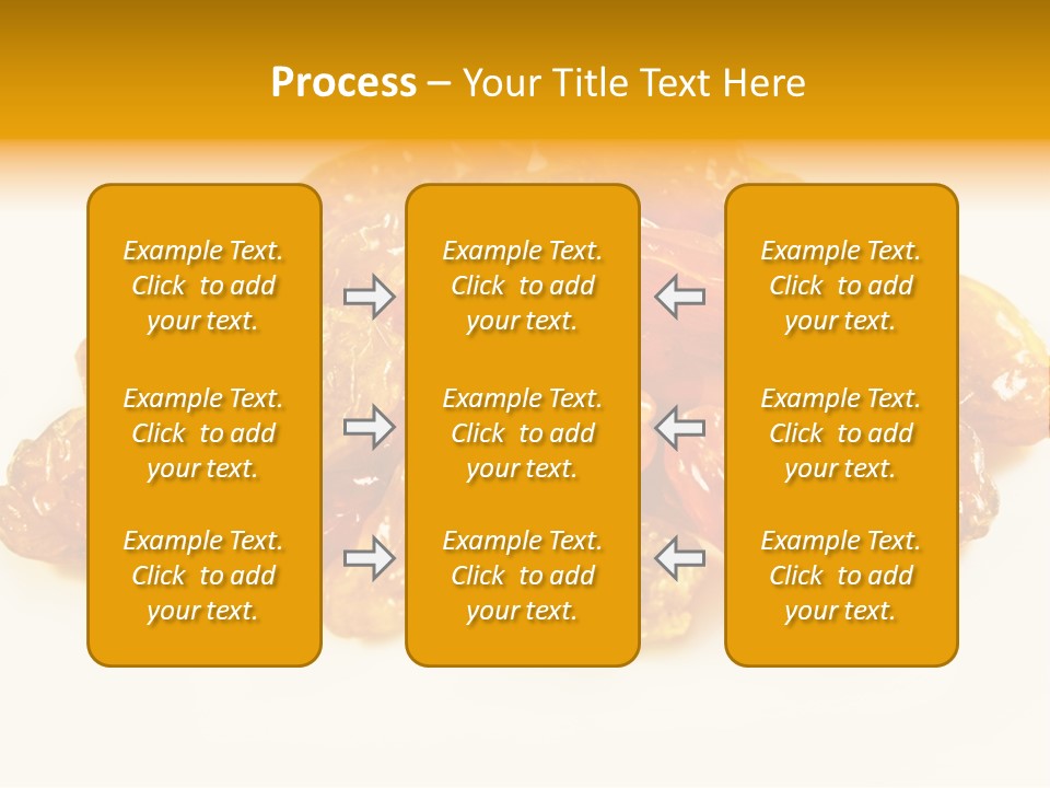 Obst Backzutaten Trockenobst PowerPoint Template