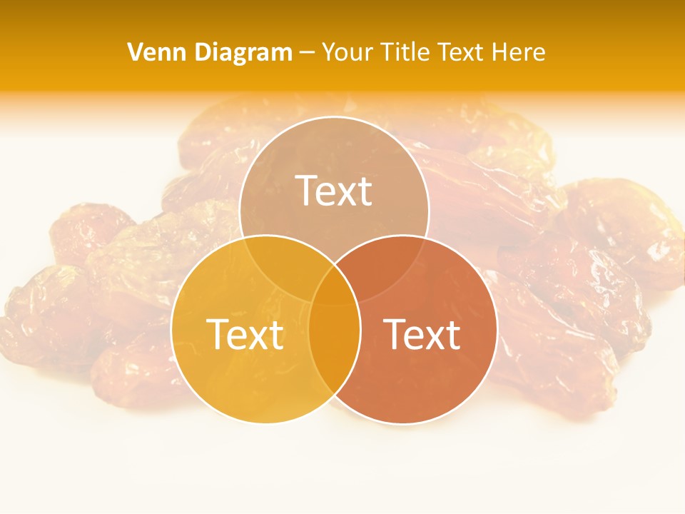 Obst Backzutaten Trockenobst PowerPoint Template