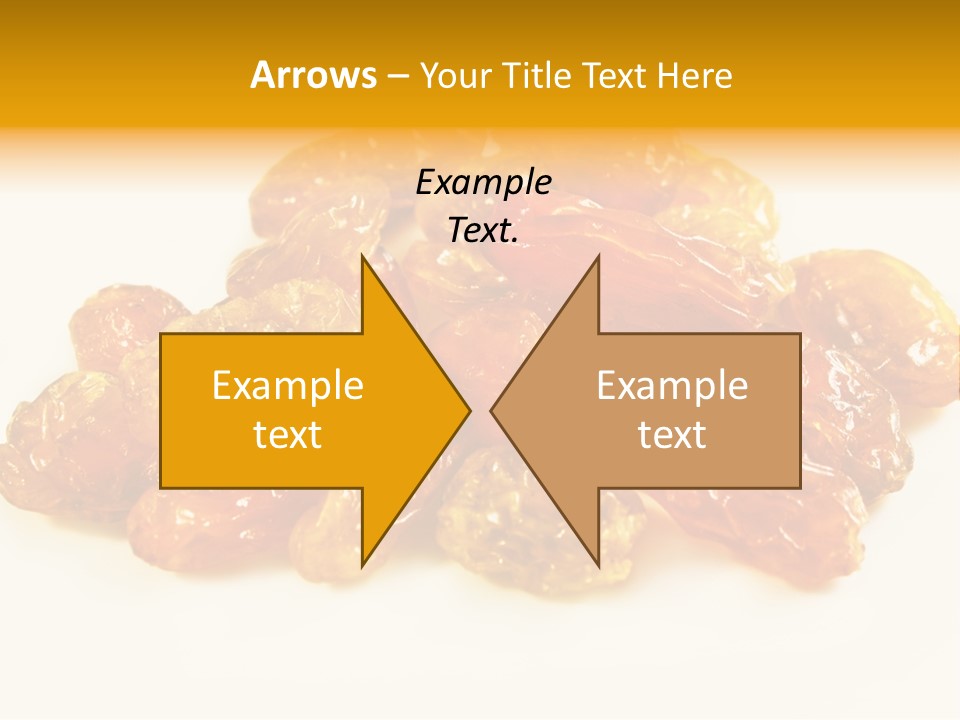 Obst Backzutaten Trockenobst PowerPoint Template