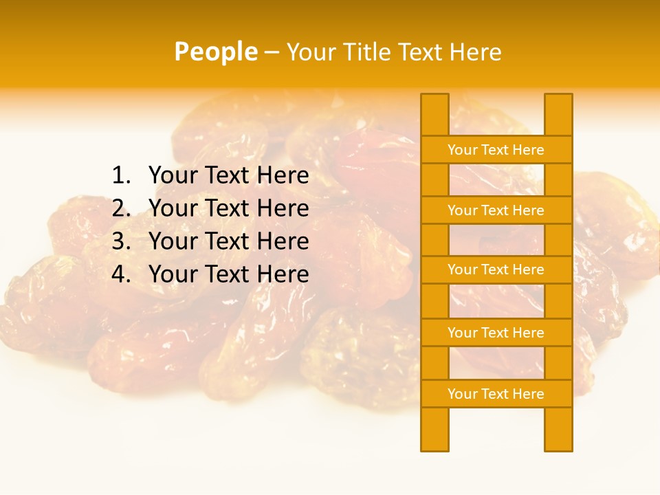 Obst Backzutaten Trockenobst PowerPoint Template