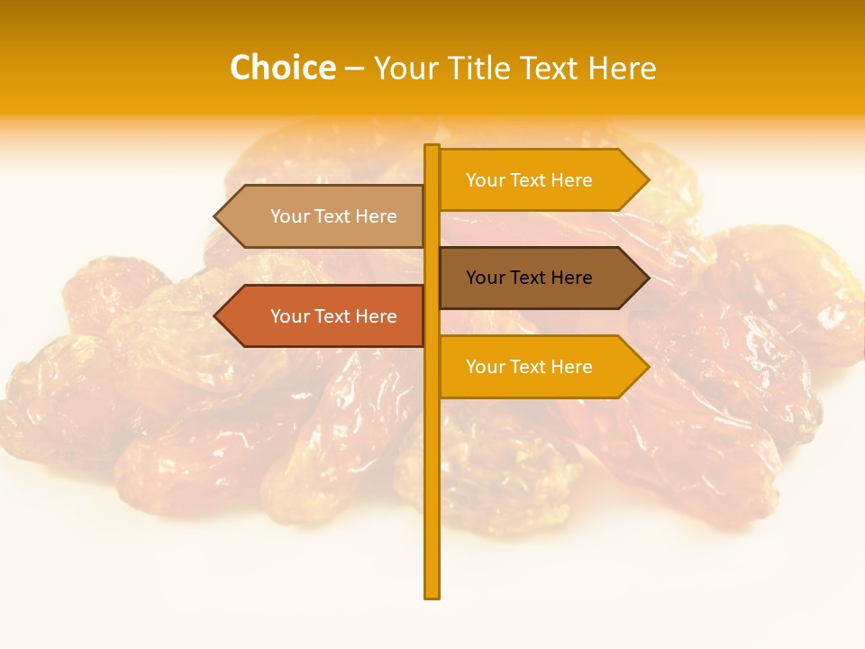 Obst Backzutaten Trockenobst PowerPoint Template