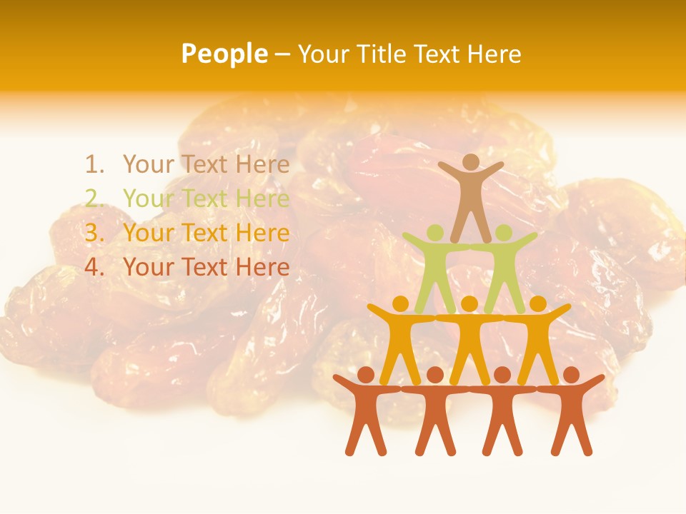 Obst Backzutaten Trockenobst PowerPoint Template