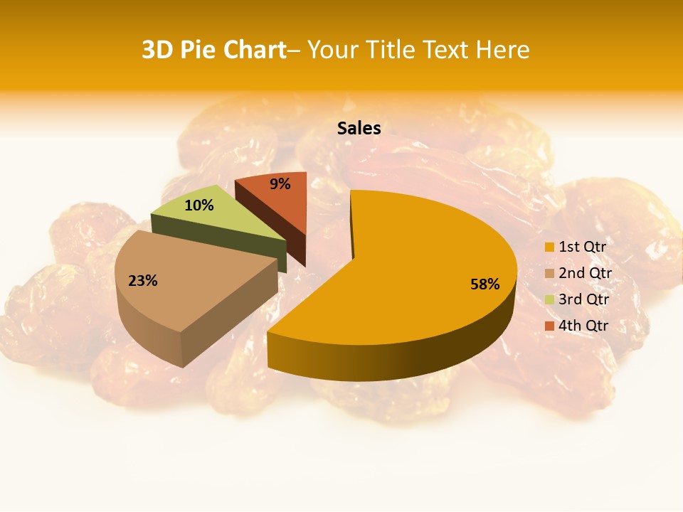 Obst Backzutaten Trockenobst PowerPoint Template
