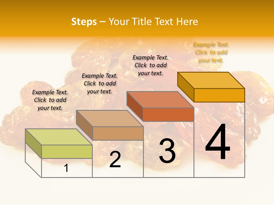 Obst Backzutaten Trockenobst PowerPoint Template