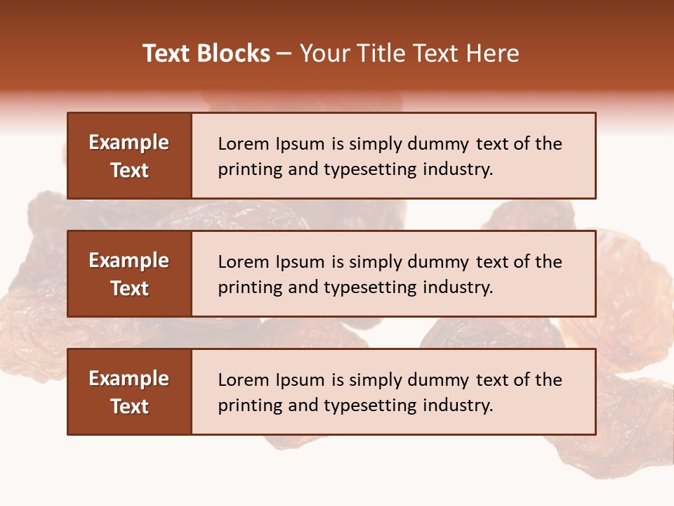 Getrocknetes Ern Getrocknet PowerPoint Template