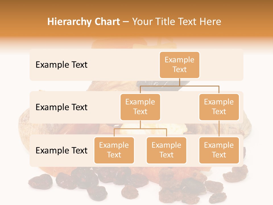 Blatt Mischobst Getrocknet PowerPoint Template