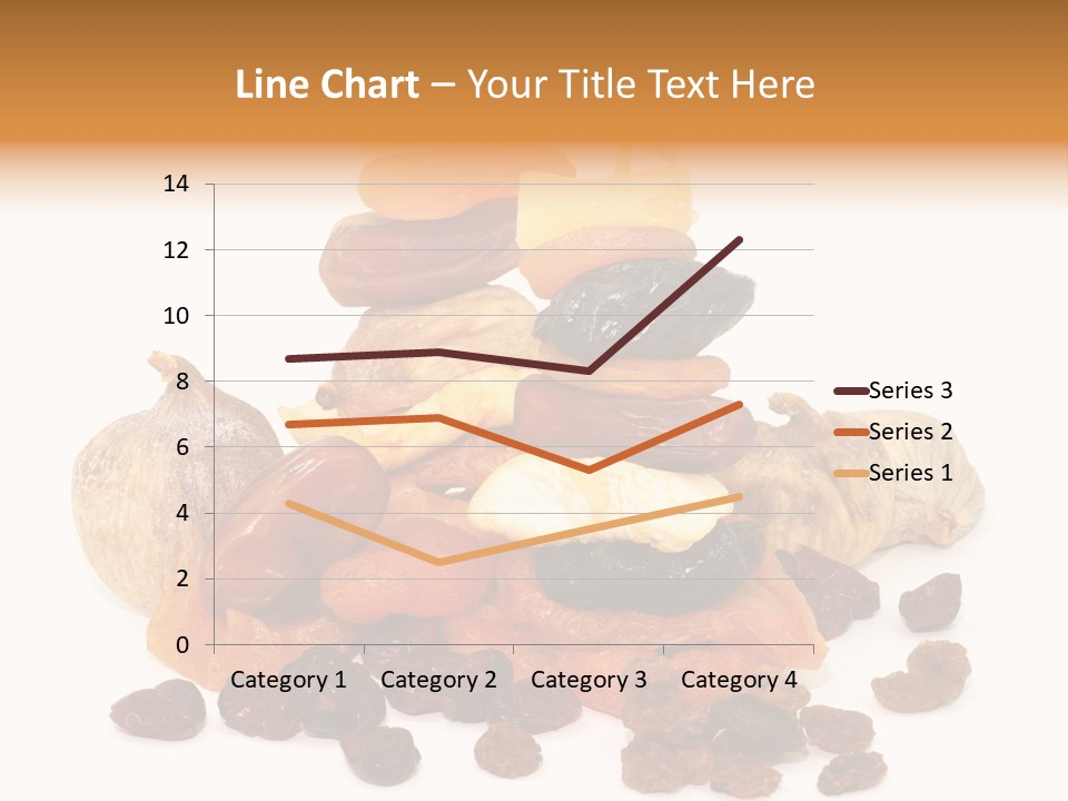 Blatt Mischobst Getrocknet PowerPoint Template