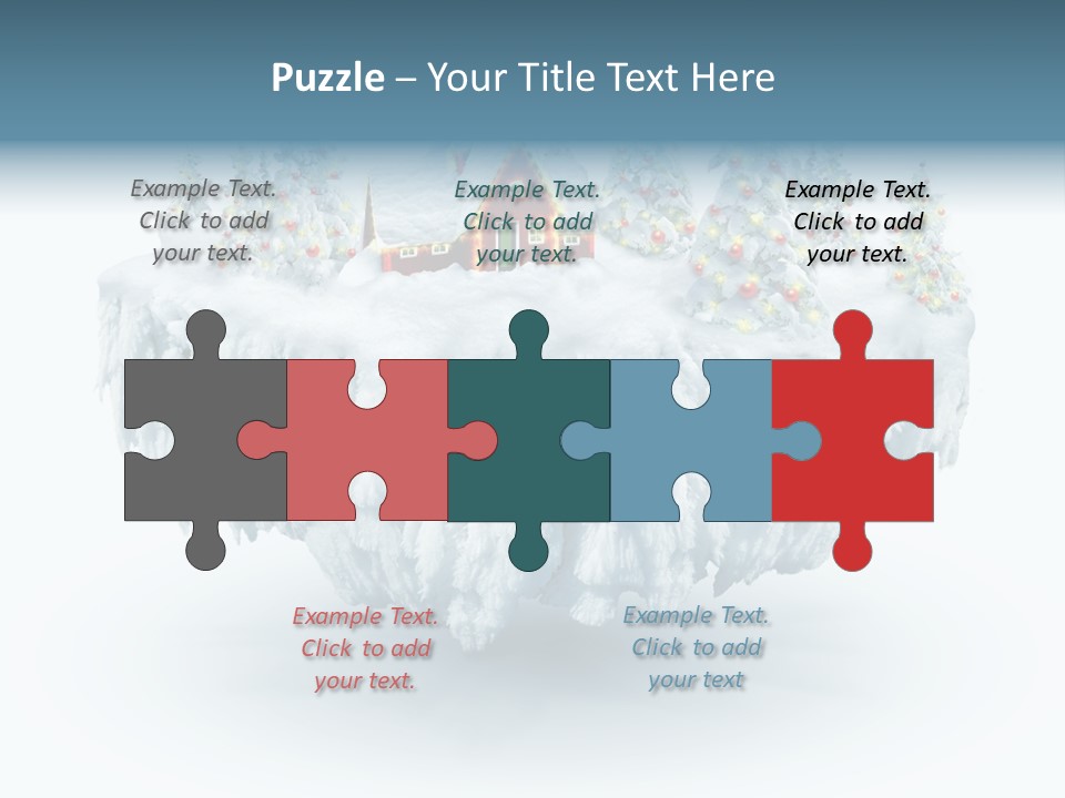 Tiny Fly Island PowerPoint Template