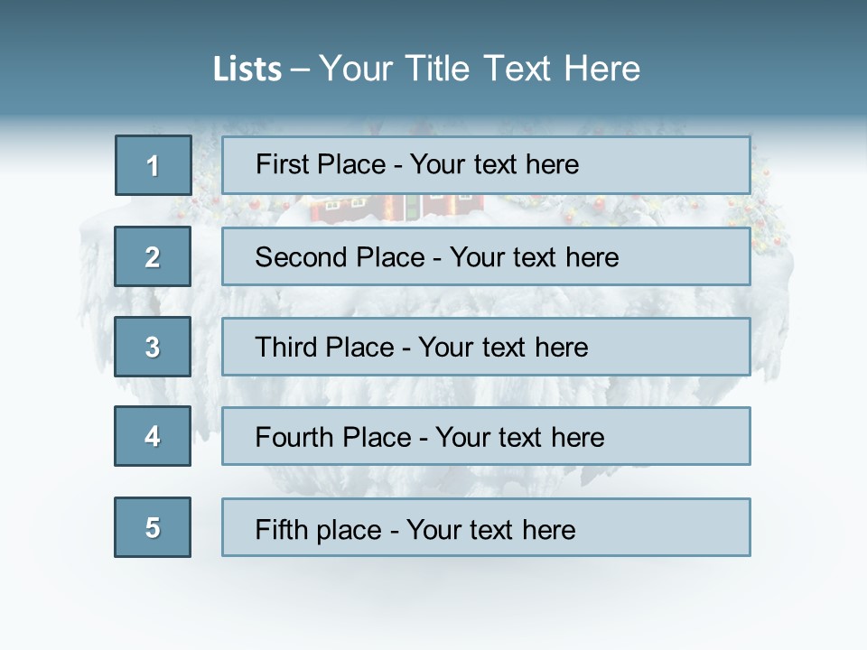 Tiny Fly Island PowerPoint Template