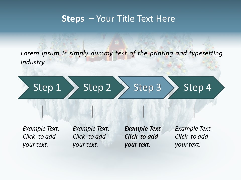 Tiny Fly Island PowerPoint Template