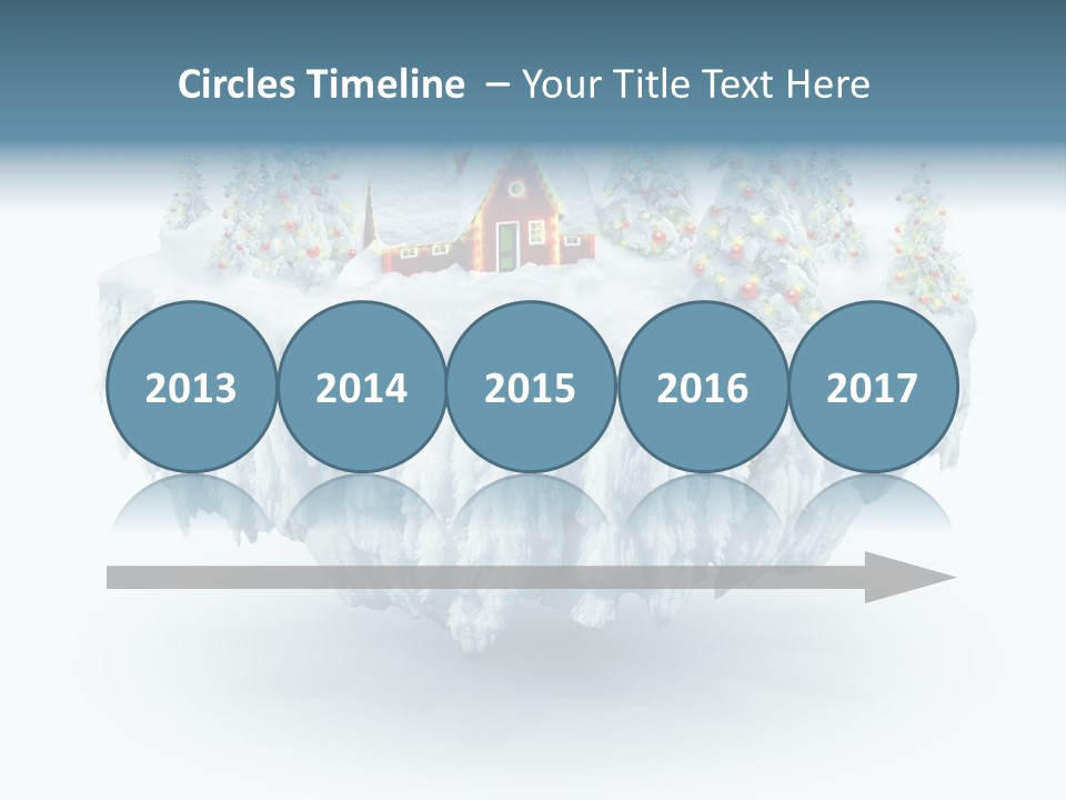 Tiny Fly Island PowerPoint Template