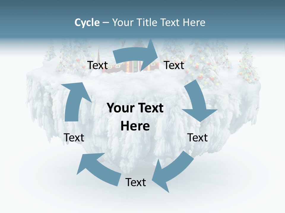 Tiny Fly Island PowerPoint Template