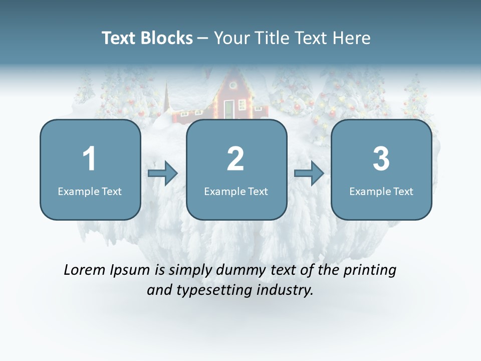 Tiny Fly Island PowerPoint Template