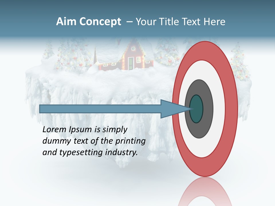 Tiny Fly Island PowerPoint Template