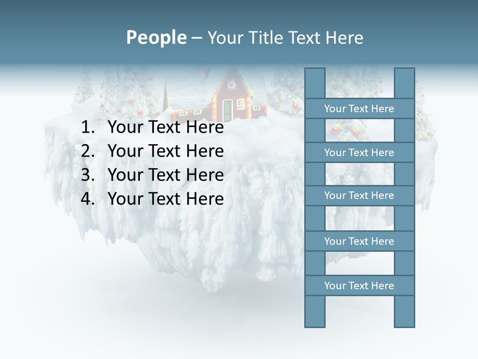 Tiny Fly Island PowerPoint Template