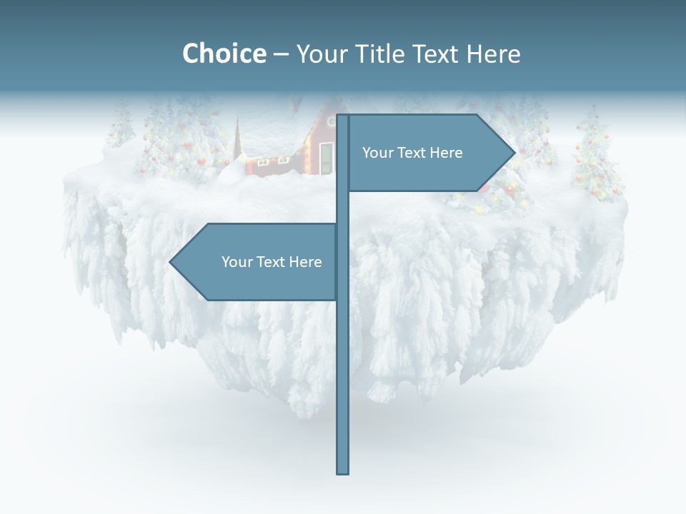 Tiny Fly Island PowerPoint Template