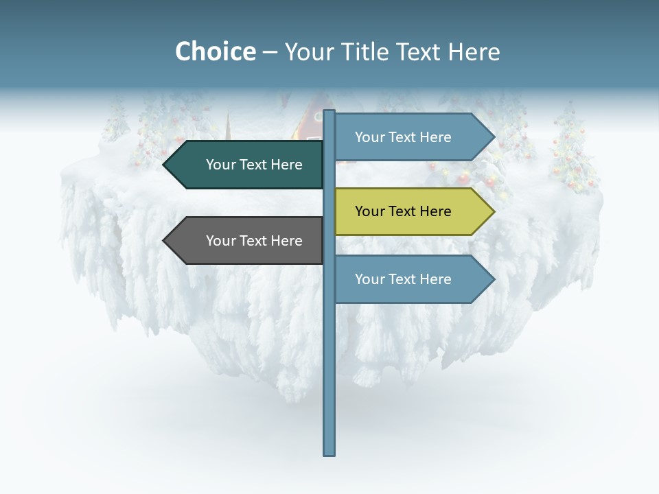 Tiny Fly Island PowerPoint Template