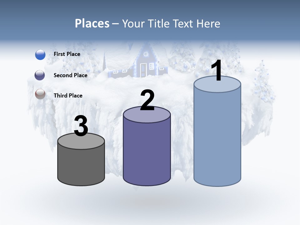 Village Landscape Universe PowerPoint Template