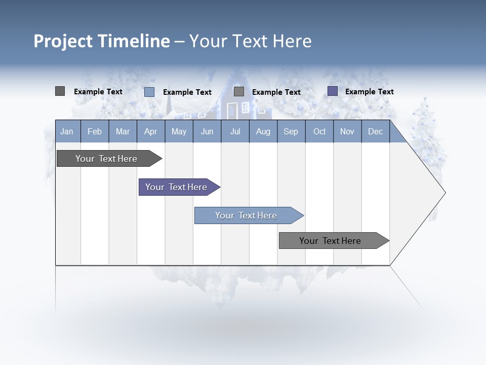 Village Landscape Universe PowerPoint Template