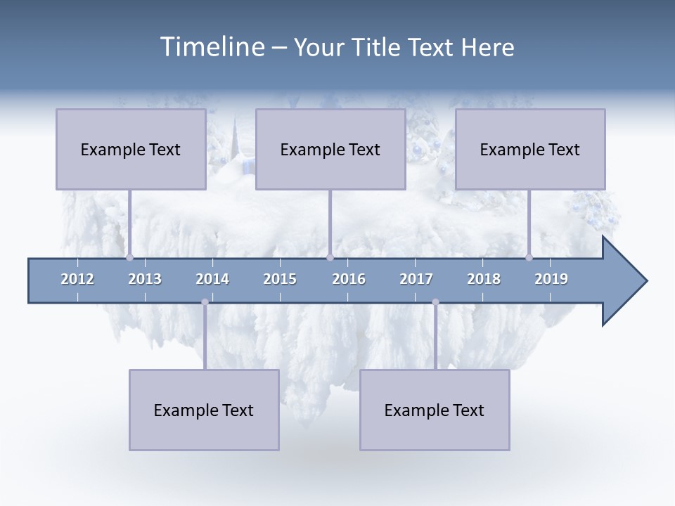 Village Landscape Universe PowerPoint Template