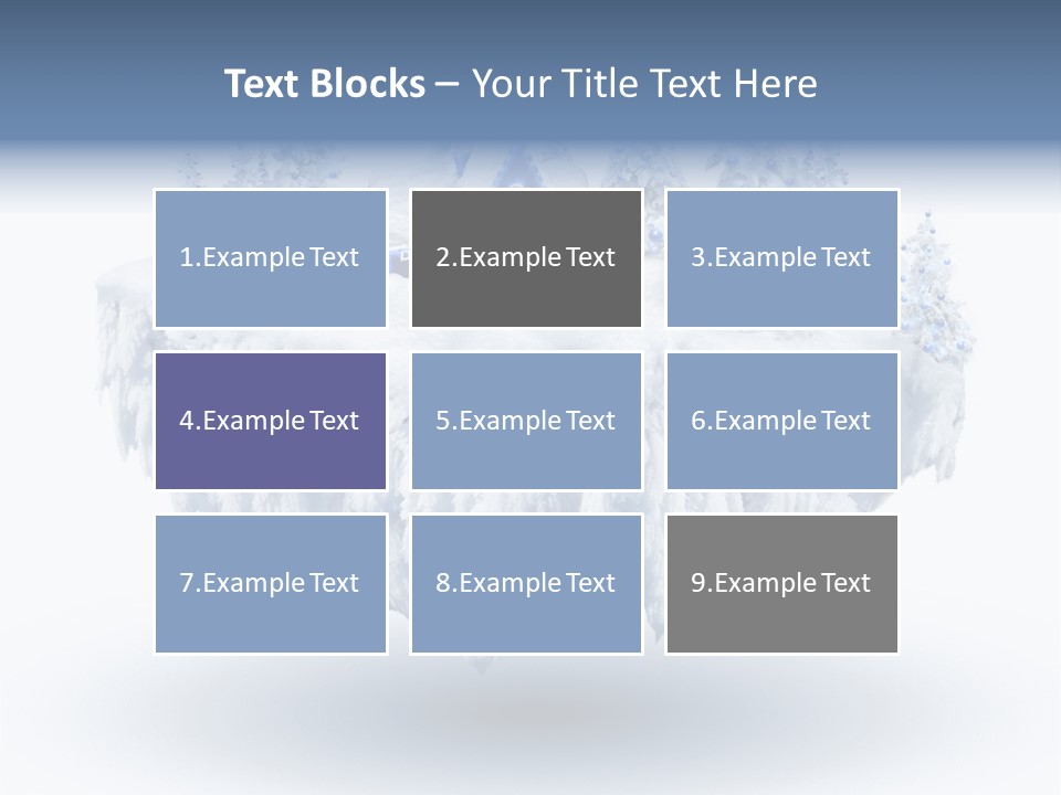 Village Landscape Universe PowerPoint Template