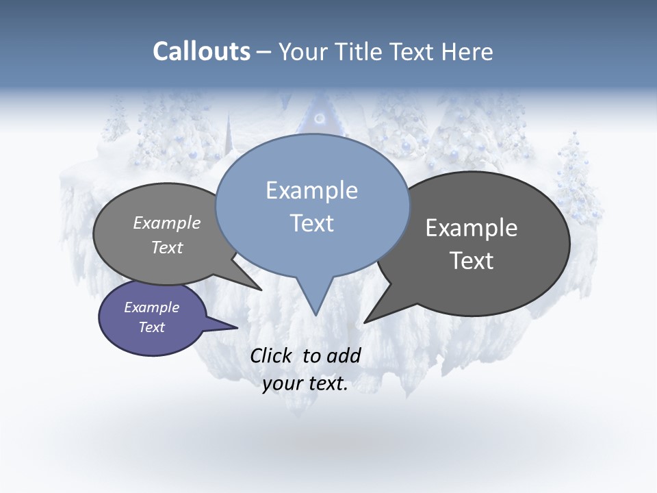 Village Landscape Universe PowerPoint Template