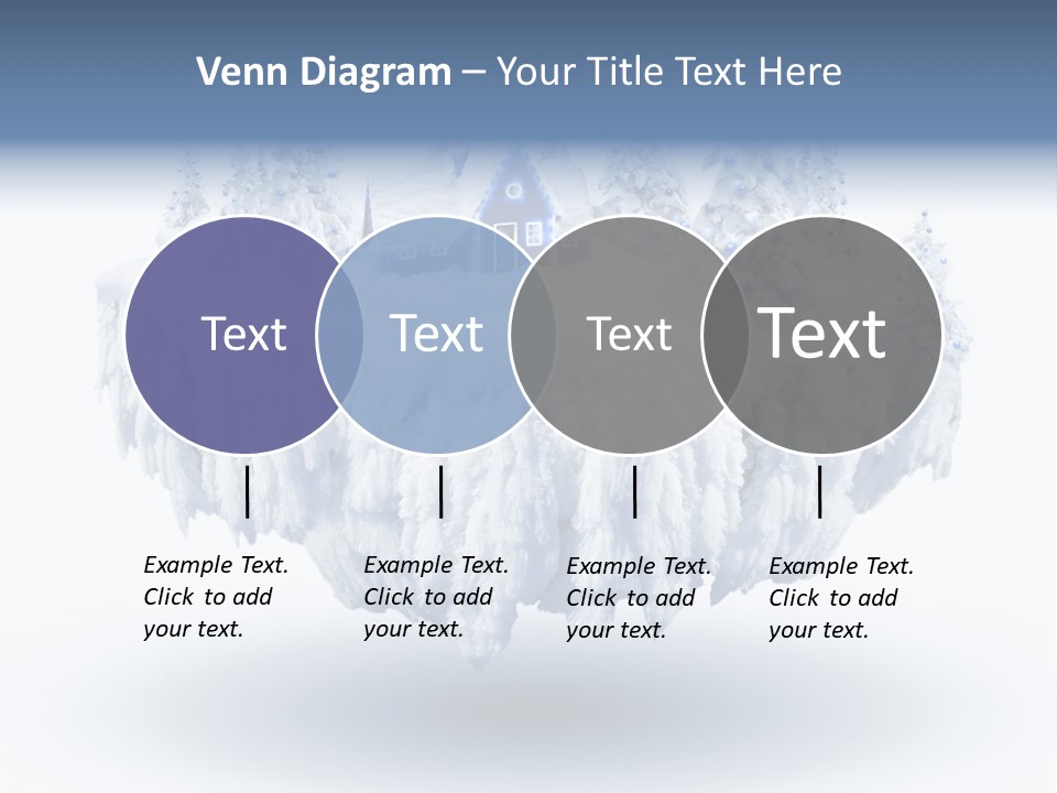 Village Landscape Universe PowerPoint Template