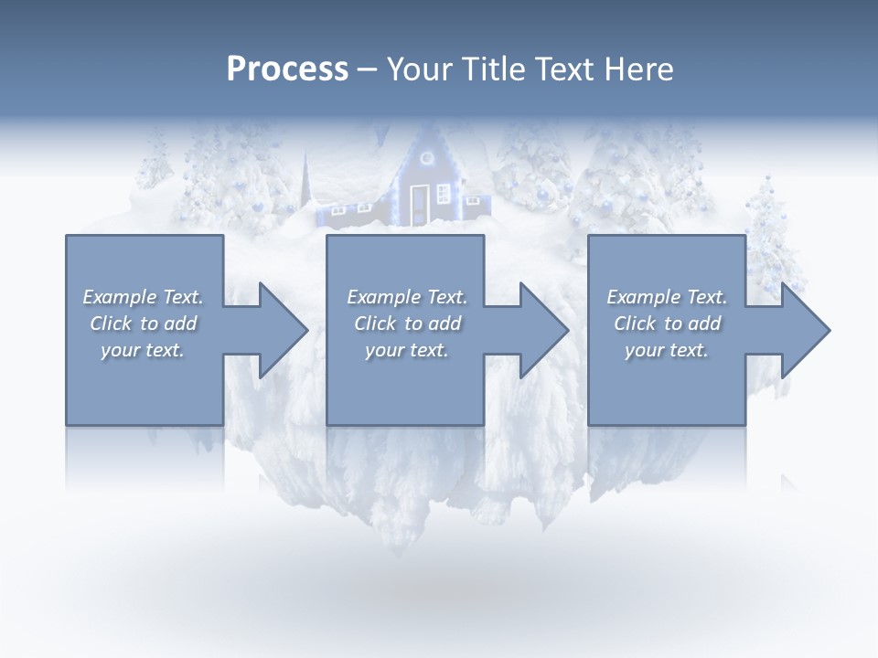 Village Landscape Universe PowerPoint Template