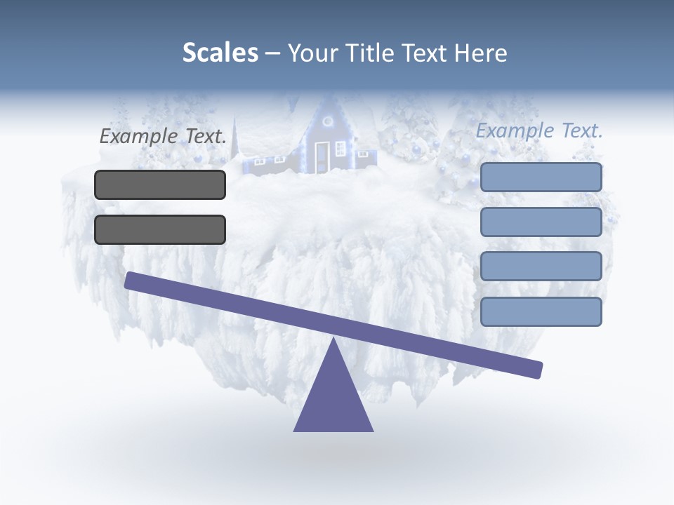 Village Landscape Universe PowerPoint Template