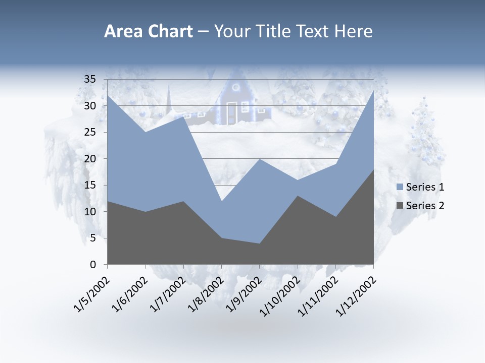 Village Landscape Universe PowerPoint Template