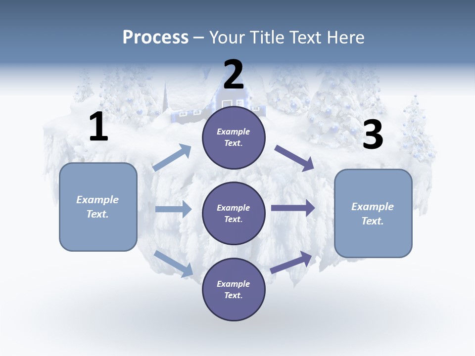 Village Landscape Universe PowerPoint Template
