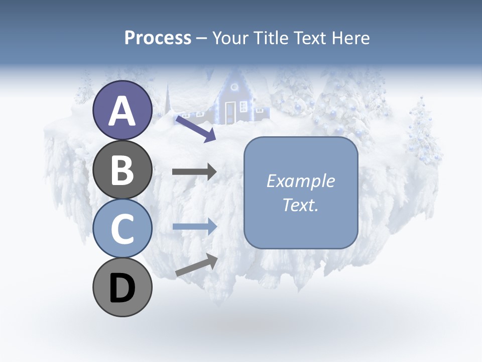 Village Landscape Universe PowerPoint Template
