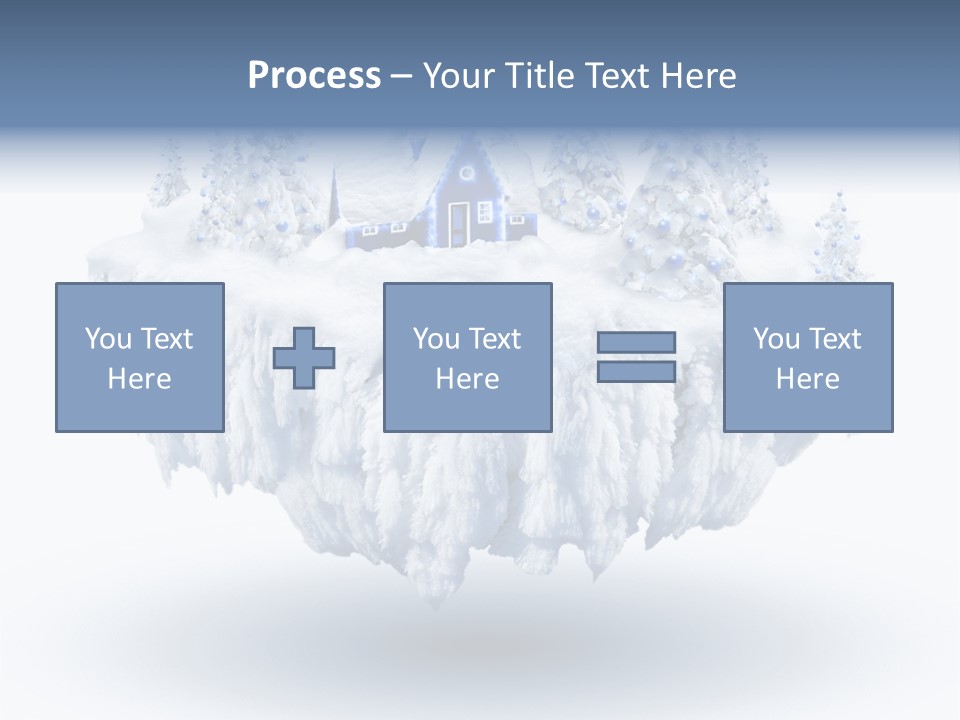 Village Landscape Universe PowerPoint Template